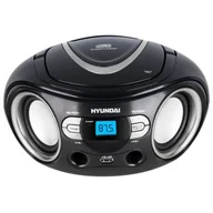 Radioodtwarzacze - Hyundai TRC 533 AU3BS Czarny/Srebrny - miniaturka - grafika 1