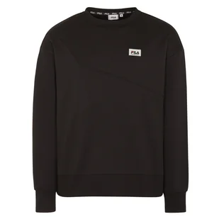 Męska Bluza FILA TRICASE BOXY CREW SWEAT FAM0151-80001 – Czarny - Bluzy męskie - miniaturka - grafika 1