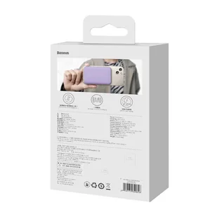 Baseus PPCX110105 Magnetic Mini 10000mAh 20W (fioletowy) - Powerbanki - miniaturka - grafika 11