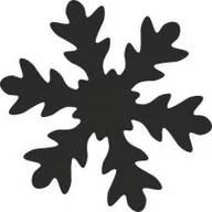 Przybory szkolne - Dziurkacz ozdobny duży 25mm śnieżynka - miniaturka - grafika 1
