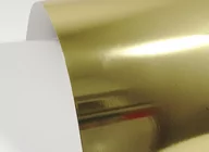 Dekoratorstwo - Papier ozdobny lustro Mirror 225g złoty 10A5 - miniaturka - grafika 1