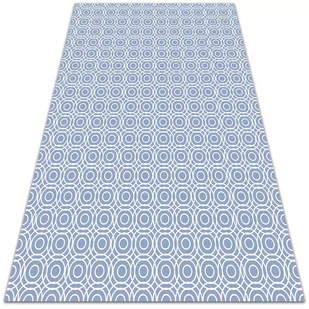 Modny dywan winylowy Powtarzalne kółeczka 150x225 cm - Dywany - miniaturka - grafika 1