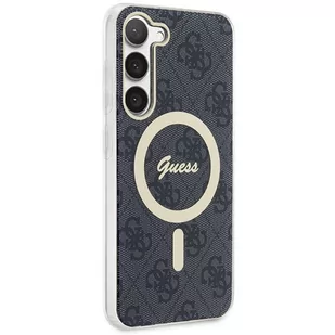 Guess GUHMS23MH4STK S23+ S916 czarny/black hardcase 4G MagSage - Etui i futerały do telefonów - miniaturka - grafika 4