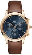 Zegarki męskie - Zegarek Daniel Wellington DW00100639 Iconic Chronograph St Mawes Arctic S 42 mm - miniaturka - grafika 1