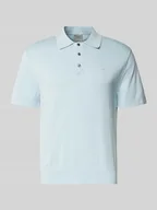 Koszulki męskie - Koszulka polo o kroju regular fit z wyhaftowanym logo model ‘SUPIMA’ - miniaturka - grafika 1