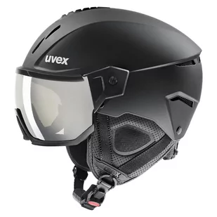 Uvex Kask narciarski Instinct Visor S5662602003 Czarny - Kaski narciarskie - miniaturka - grafika 1
