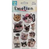 Zabawki kreatywne - Stnux Naklejki emotions - Koty - miniaturka - grafika 1