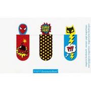 Przybory szkolne - Zakładki Magnetyczne Superbohaterowie Zestaw 3 sztuki Cass Film - miniaturka - grafika 1