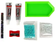 Zabawki kreatywne - Dla Dzieci Zestaw Diamentowy Kryształki - miniaturka - grafika 1