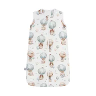 Śpiworki dla dzieci - Bambusowy Śpiworek Niemowlaka Light Duży Pieski 50x90 cm - miniaturka - grafika 1