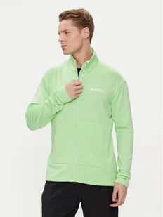 adidas Bluza techniczna Terrex Multi Light IQ3741 Zielony Slim Fit - Odzież trekkingowa męska - miniaturka - grafika 1