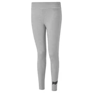 Legginsy - Legginsy damskie Puma ESS szare 84720203 - miniaturka - grafika 1