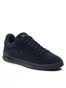 Polo Ralph Lauren Sneakersy Hrt Ct II 809877601002 Granatowy - Sneakersy męskie - miniaturka - grafika 1