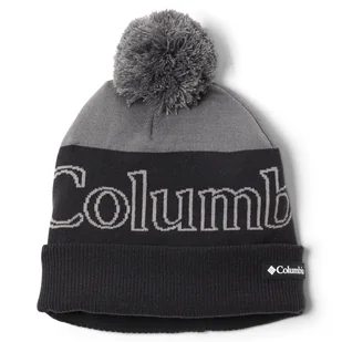 Czapka zimowa COLUMBIA POLAR POWDER II BEANIE 1979861023 – Szary - Czapki damskie - miniaturka - grafika 1