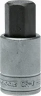 Klucze i nasadki - Teng Tools Nasadka trzpieniowa 6-kątna z chwytem 1/2" 19 mm - miniaturka - grafika 1