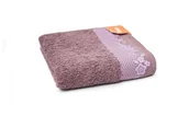 Ręczniki - Faro Ręcznik Bjork 50x90 Frotte Fiolet 500g - miniaturka - grafika 1