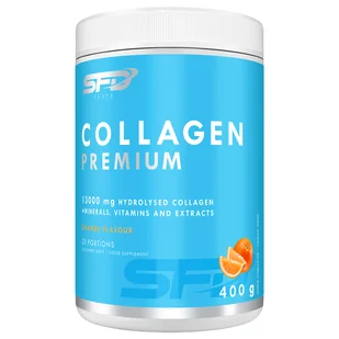 SFD Collagen Premium, smak pomarańczowy, 400 g - Stawy, mięśnie, kości - miniaturka - grafika 1