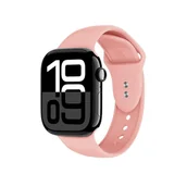 Akcesoria do smartwatchy - Pasek do Apple Watch 38/40/41/42mm Crong Silikonowy (łososiowy) - miniaturka - grafika 1