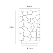 Lampy stojące - Lucide Lampa stołowa Almelo, czarny/złoty, Ø 15 cm, metal - miniaturka - grafika 1