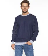 Swetry męskie - Sweter MING 3930 GREY-XL - miniaturka - grafika 1