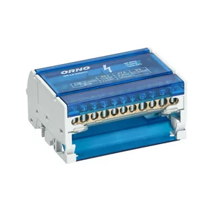 Blok rozdzielczy 4-rzędowy, 11 przewodów OR-LZ-8202/11 - Inne akcesoria elektryczne - miniaturka - grafika 2