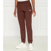 Dresy damskie - EA7 Spodnie dresowe | Regular Fit - miniaturka - grafika 1