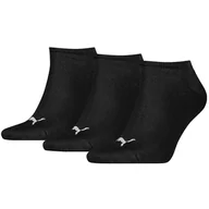 Skarpetki damskie - Puma, Skarpety męskie, 3-pack, Sneaker Plain 3P  261080001 200, czarny, rozmiar 43/46 - miniaturka - grafika 1