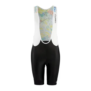 Męskie Spodenki CRAFT ADV ENDUR BIB SHORTS M 1910523-900007 – Czarny - Spodenki rowerowe - miniaturka - grafika 1