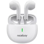 Słuchawki - Niceboy HIVE Beans POP (hive-beans-pop-white) białe - miniaturka - grafika 1