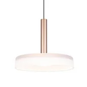 Lampy sufitowe - Lampa zawieszana CELESTE 354910165 Trio LED 10W 3000K metalowa biały brązowy - miniaturka - grafika 1