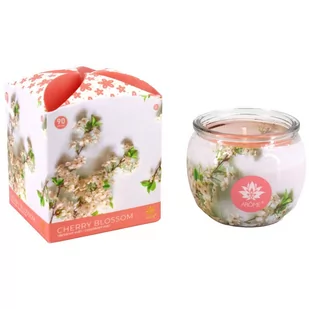 Arome Świeczka zapachowa w szkle Chery Blossom, 90 g - Świece - miniaturka - grafika 1