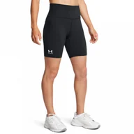 Spodenki damskie - Damskie kolarki basic Under Armour Campus 7in Short - czarne - miniaturka - grafika 1