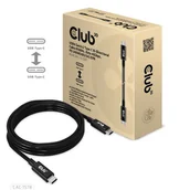 Kable komputerowe i do monitorów - CLUB3D CAC-1578 kabel USB 2 m USB4 Gen 3x2 USB C Czarny - miniaturka - grafika 1