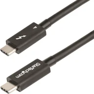 Kable USB - Kabel USB StarTech Thunderbolt - Thunderbolt 1 m Czarny (TBLT4MM1M) - miniaturka - grafika 1