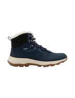 Buty trekkingowe damskie - Jack Wolfskin Everquest Texapore High W damskie buty trekkingowe, niebieski (Night Blue), 35.5 EU - miniaturka - grafika 1