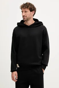 Alpha Industries bluza męska kolor czarny z kapturem gładka 156335.03 - Bluzy męskie - miniaturka - grafika 1