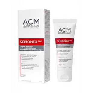 Sebionex Trio Krem 40 ML Skóra Trądzikowa - Kremy do twarzy - miniaturka - grafika 1