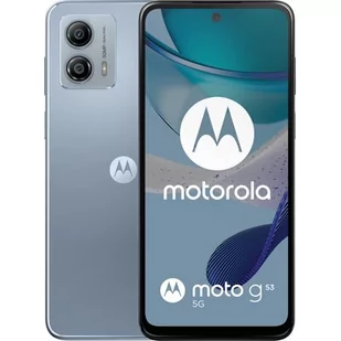 Motorola Moto G53 5G 4GB/128GB Dual Sim Srebrny PAWS0032PL - Telefony komórkowe - miniaturka - grafika 1