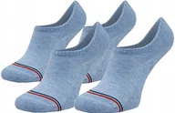 Skarpetki męskie - Tommy Hilfiger Skarpetki Stopki 2p Niebieskie R.35-38 - miniaturka - grafika 1
