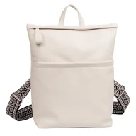 Torebki damskie - TOM TAILOR Damski nowoczesny plecak, biały, biały, l - miniaturka - grafika 1