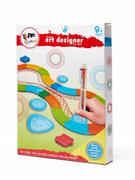 Zabawki kreatywne - SPIROGRAF DUŻY ZESTAW DO RYSOWANIA WZORÓW 35 elem - miniaturka - grafika 1