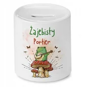 Skarbonki - Skarbonka Dla Portiera na Urodziny na Prezent z Nadrukiem ze Zdjęciem - miniaturka - grafika 1