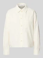 Koszule damskie - Bluzka koszulowa o kroju regular fit z kieszenią na piersi model ‘Frone’ - miniaturka - grafika 1