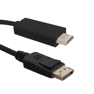 Kable komputerowe i do monitorów - Qoltec Kabel DisplayPort v1.1 męski męski | 1080p | 2m 50441 - miniaturka - grafika 1