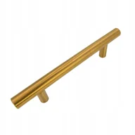 Meble modułowe i akcesoria - Uchwyt meblowy Reling 96 mm złoty Metalowy uchwyt do szafek - miniaturka - grafika 1