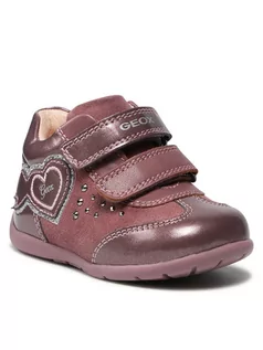 Buty dla dziewczynek - Geox Trzewiki B Kaytan G. A B1651A 022HI C8025 Różowy - grafika 1