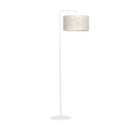 Lampy stojące - Emibig BRODDI LP1 WH MARBEL WHITE lampa podłogowa abażury nowoczesna 1049/LP1 - miniaturka - grafika 1