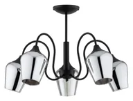 Lampy sufitowe - Julia żyrandol 5xE27 czarny O3565 W5 CZA - miniaturka - grafika 1