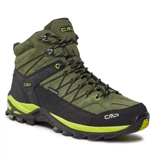 Trekkingi CMP Rigel Mid Trekking Shoes Wp 3Q12947 Kaki-Acido 02FP - Buty trekkingowe męskie - miniaturka - grafika 1