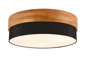 Seasons lampa sufitowa czarno brązowa Boho 611500302 Trio - Lampy sufitowe - miniaturka - grafika 2